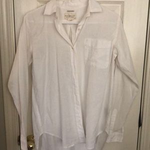 Ralph Lauren white Boyfriend blouse